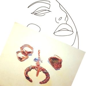 Hand crafted jewelry priced per piece